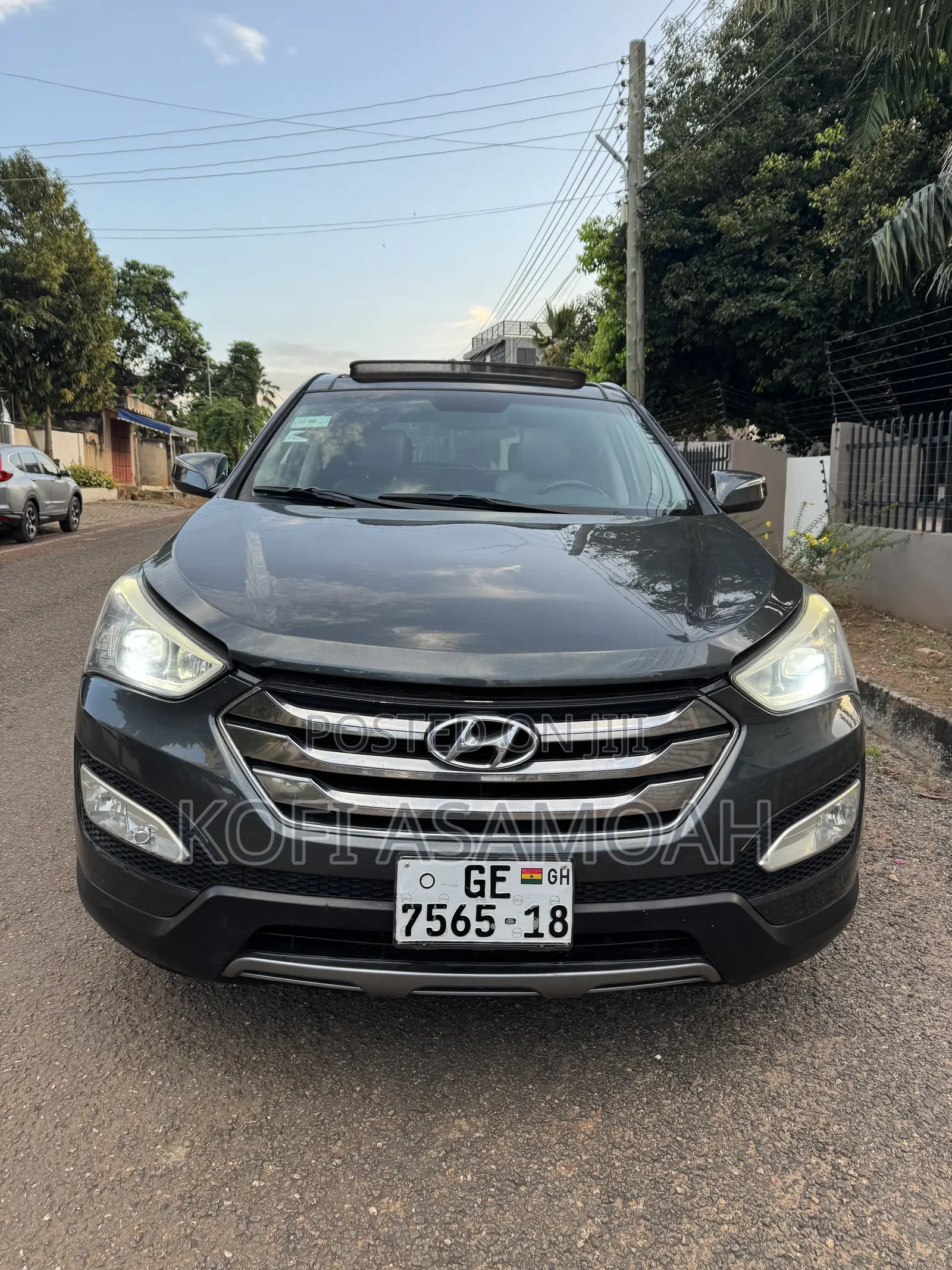 Hyundai Santa Fe 2014 Gray
