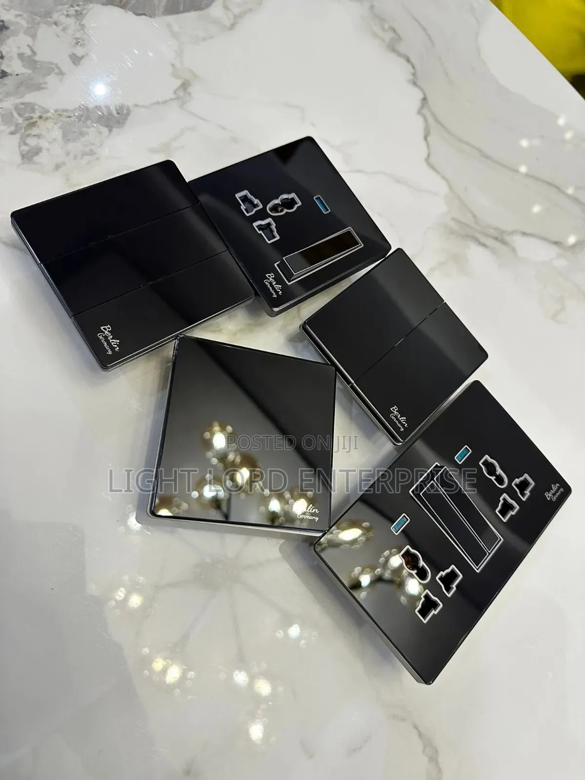 Cabin Vanta Black Body Socket and Switches