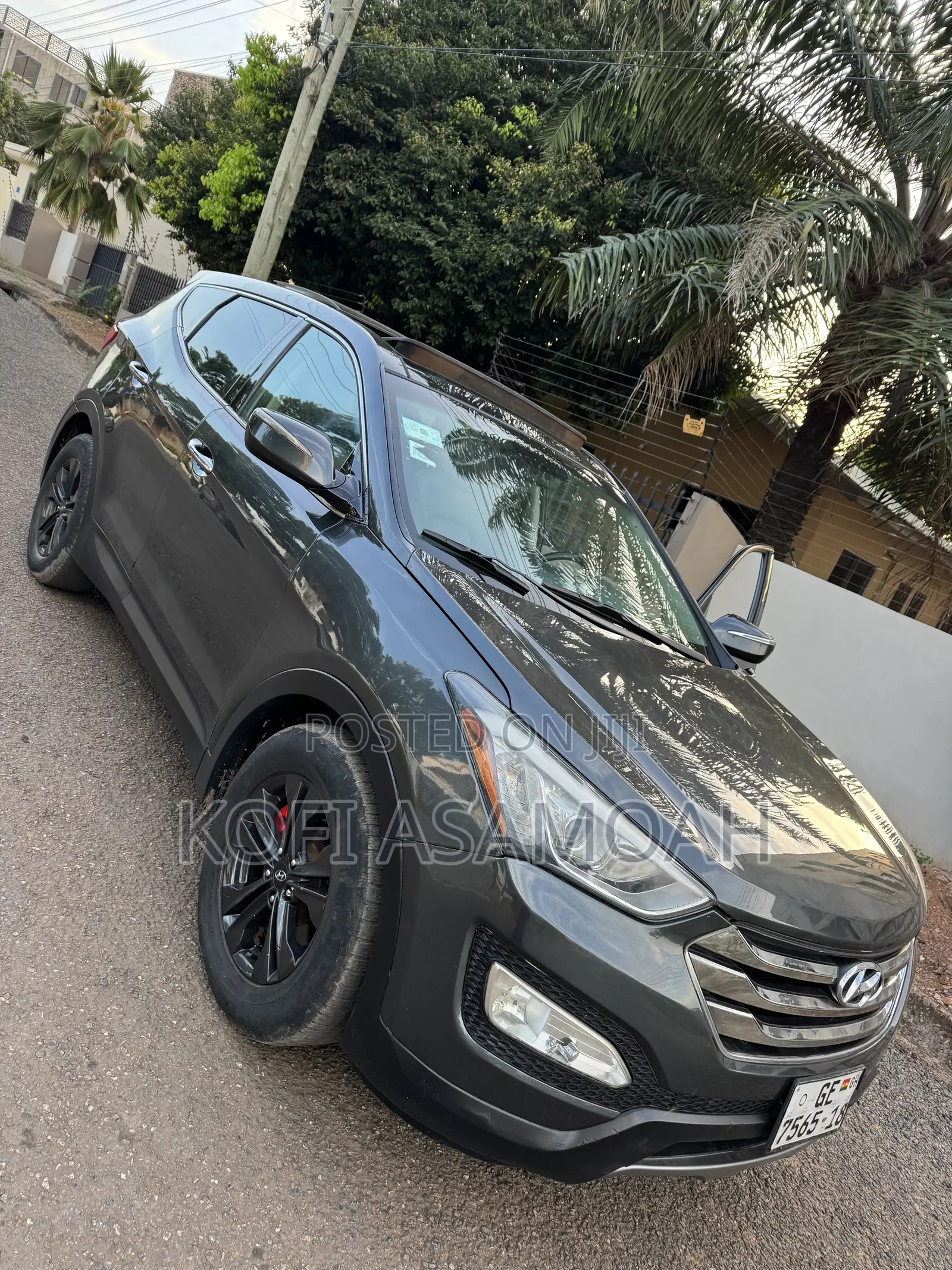 Hyundai Santa Fe 2014 Gray