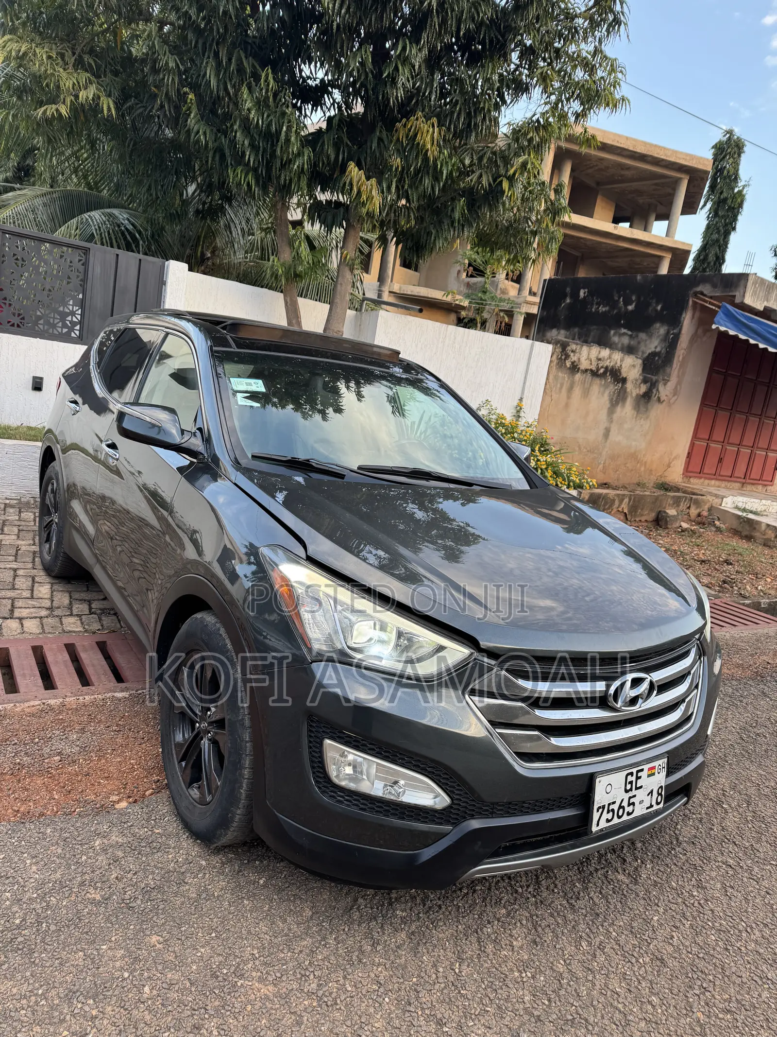 Hyundai Santa Fe 2014 Gray