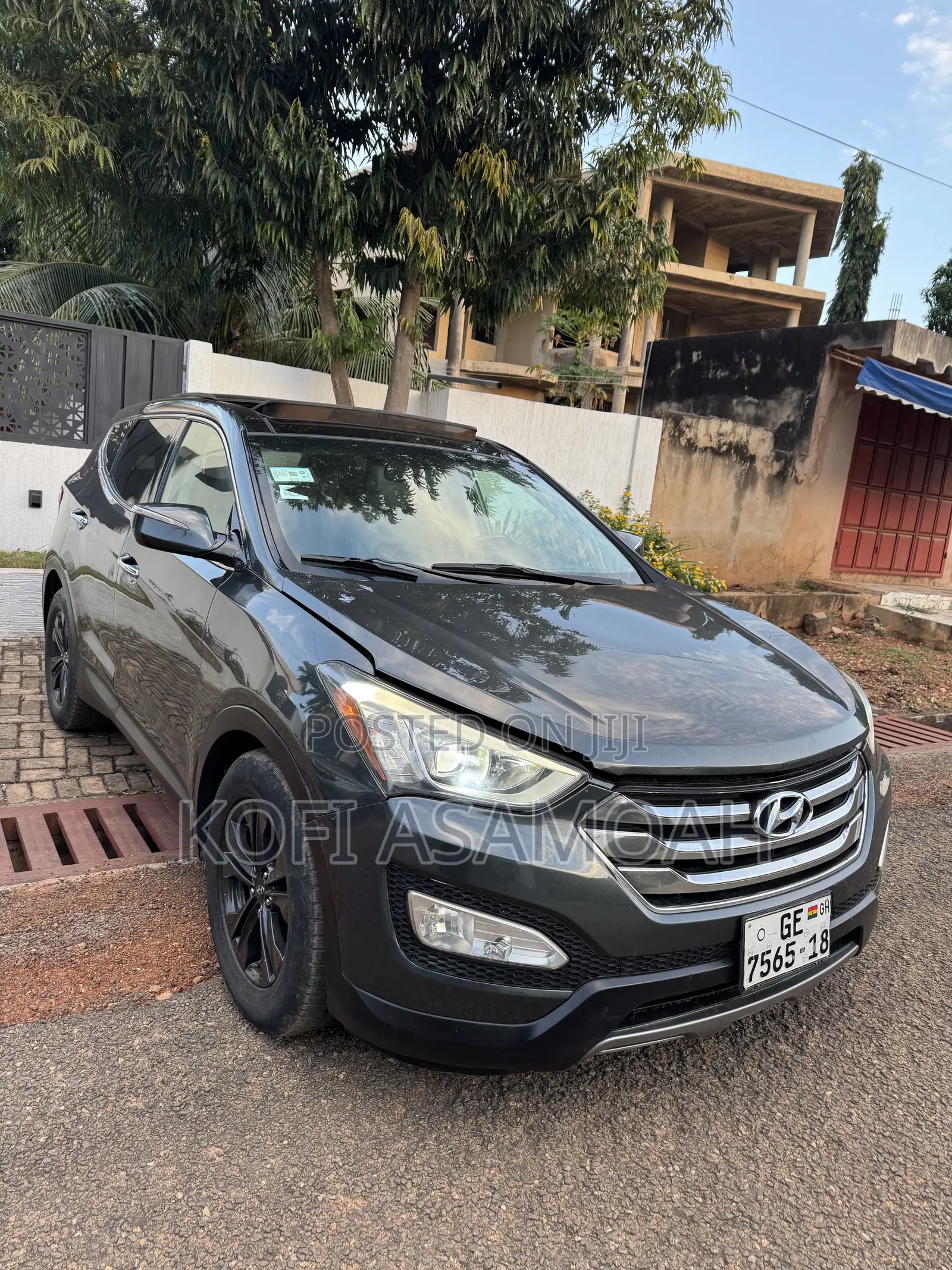 Hyundai Santa Fe 2014 Gray