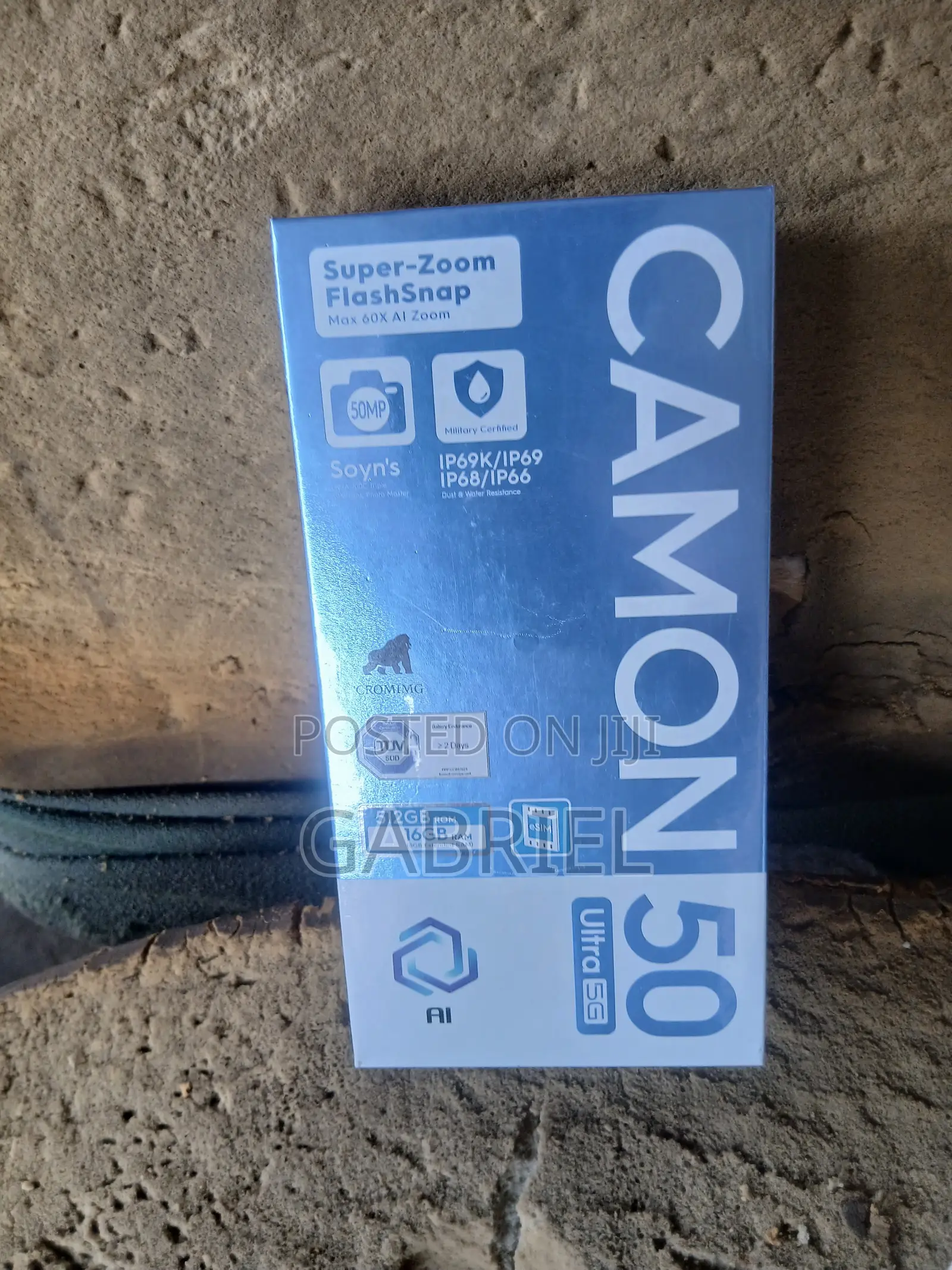 New Tecno Camon 50 Ultra 512 GB Blue