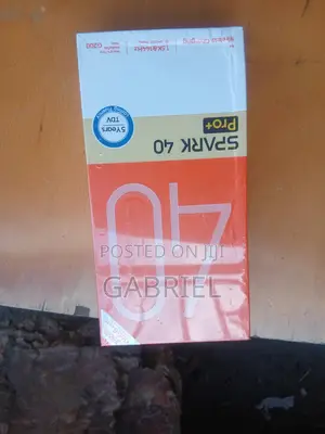 New Tecno Spark 40 Pro+ 256 GB Black