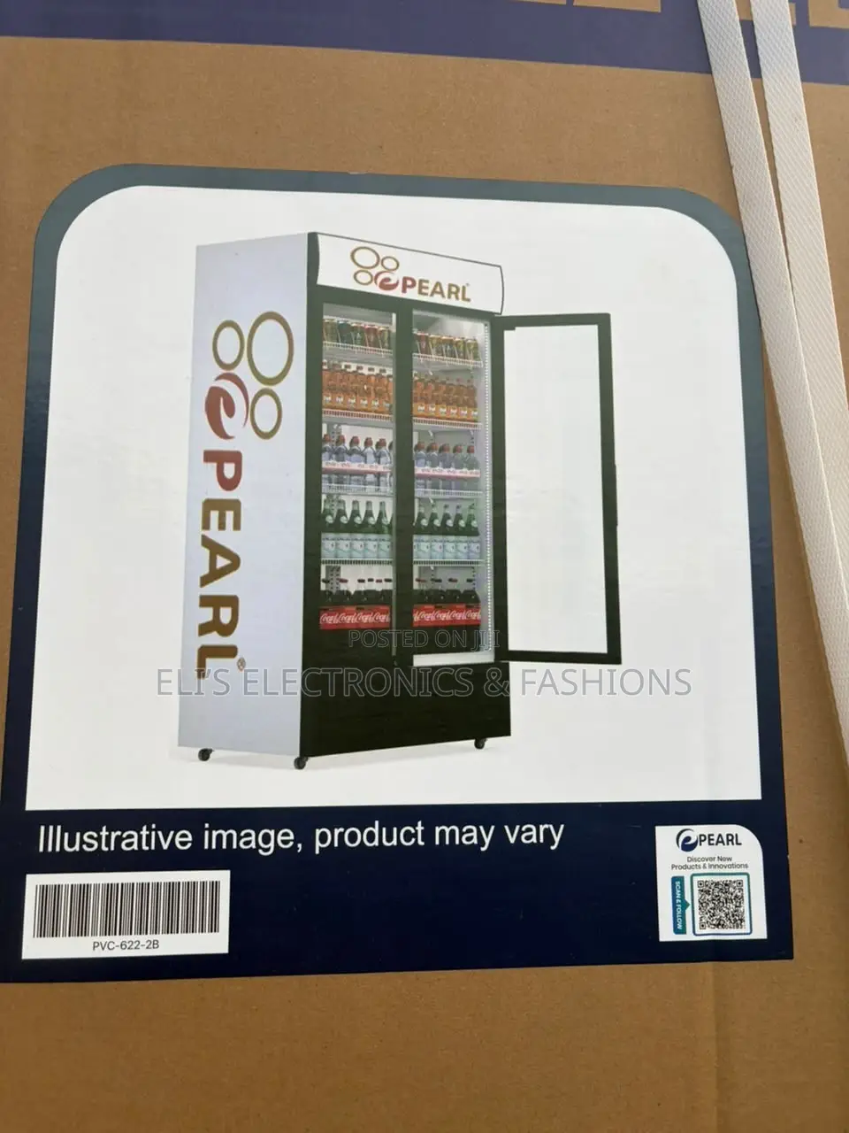 Pearl 510L Display Fridge for Commercial Use