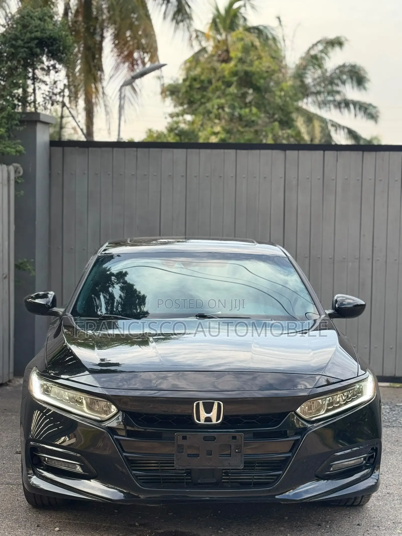 Honda Accord Sport (2.0L 4cyl Turbo 10A) 2019 Black