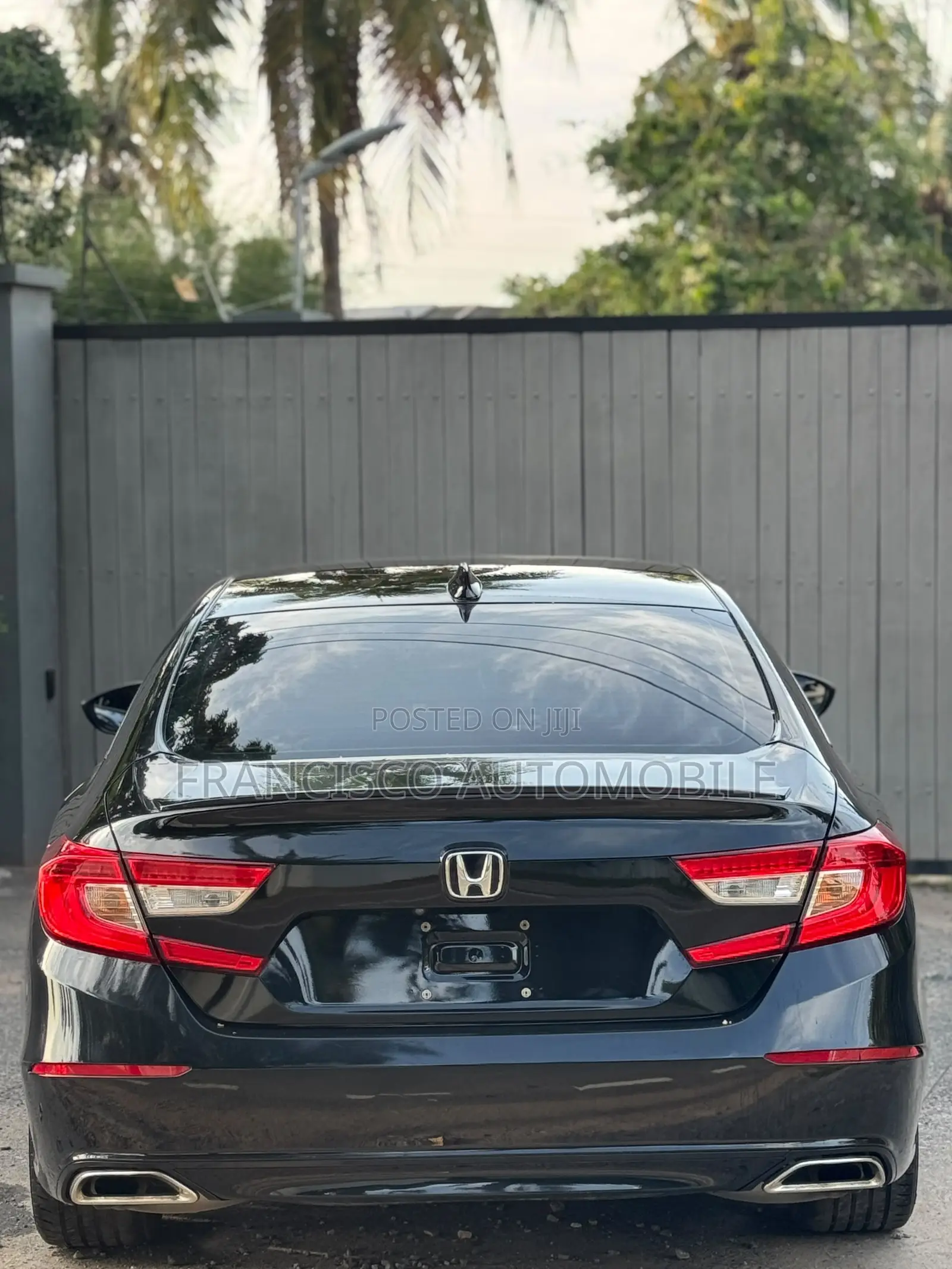 Honda Accord Sport (2.0L 4cyl Turbo 10A) 2019 Black
