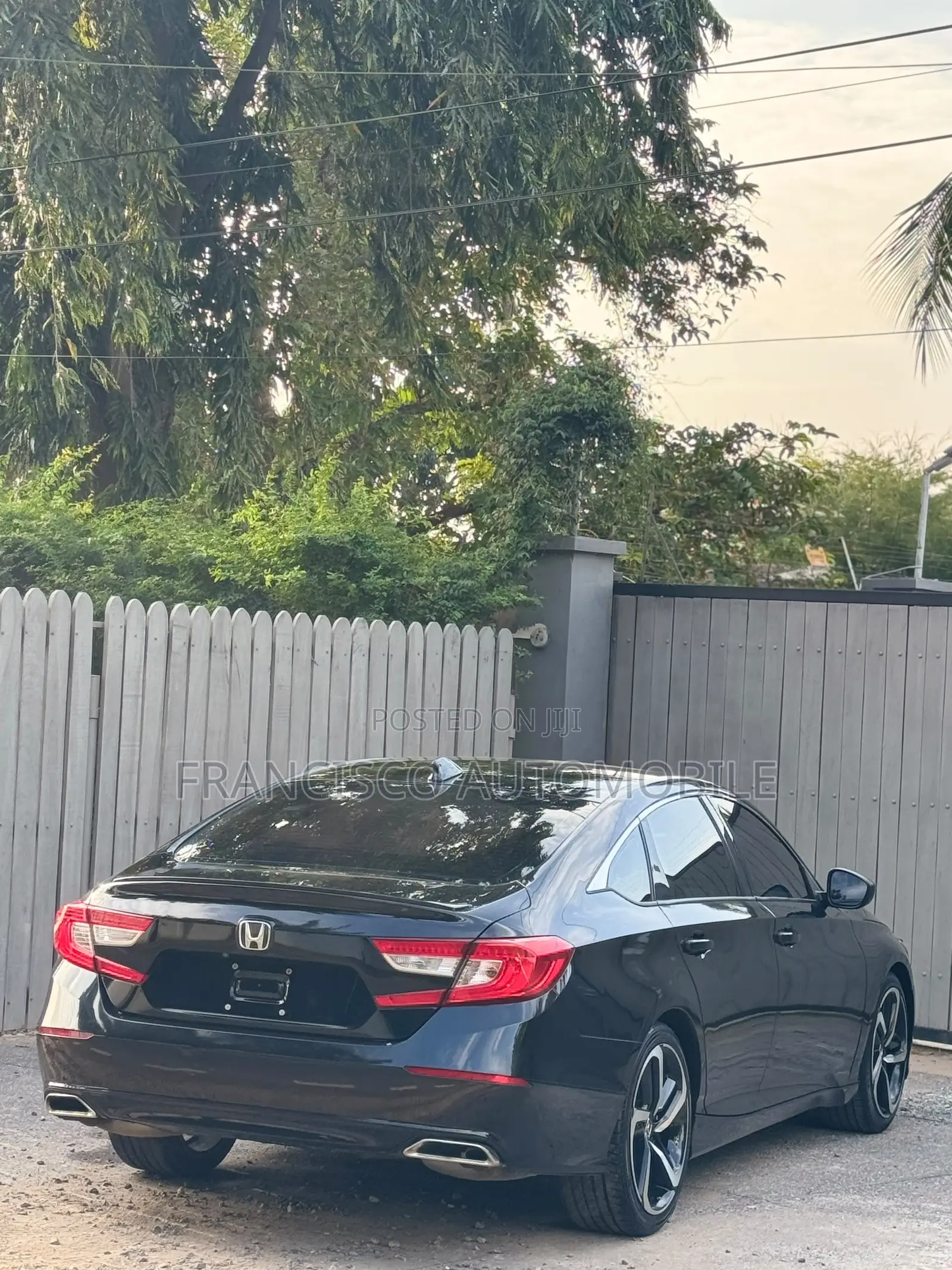 Honda Accord Sport (2.0L 4cyl Turbo 10A) 2019 Black
