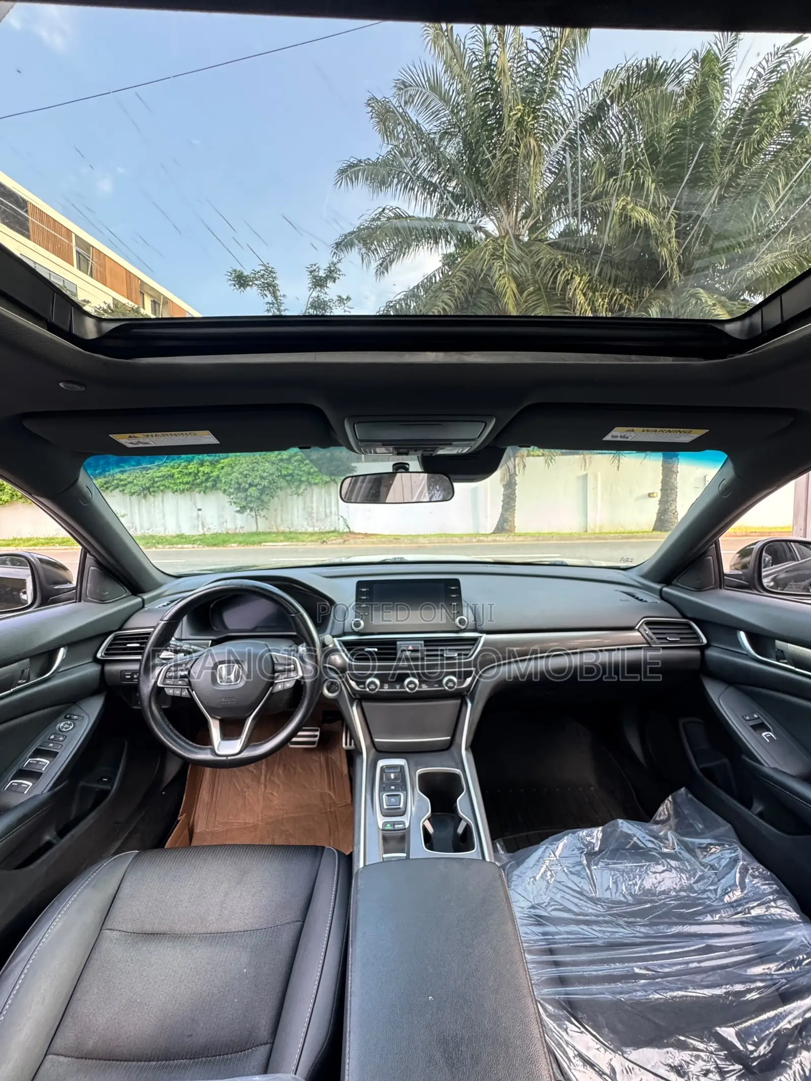 Honda Accord Sport (2.0L 4cyl Turbo 10A) 2019 Black