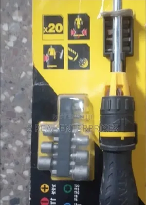 Stanley 20-Piece Ratcheting Multi-Bit Screwdriver & Socket Set
