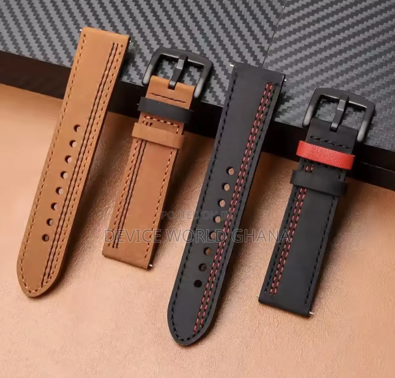 War Leather Straps for Samsung Watch Oriamo Fossil Huawei Garmen Etc
