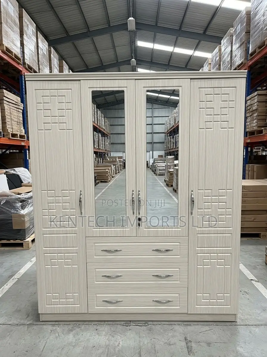 Premium 4 Door China Made Wardrobe/ 4 in 1
