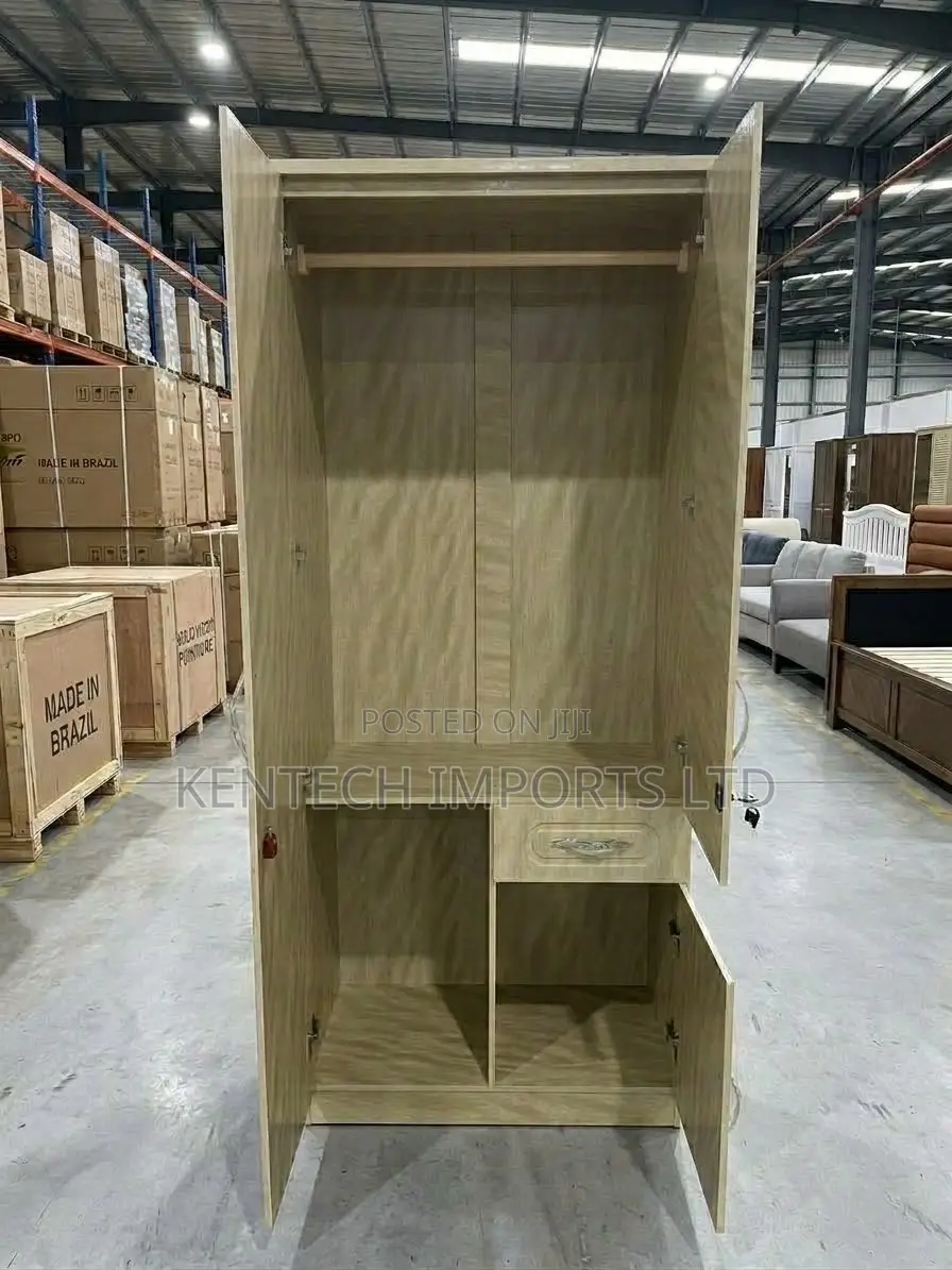 Premium 2 Door China Made Wardrobe - 2 in 1