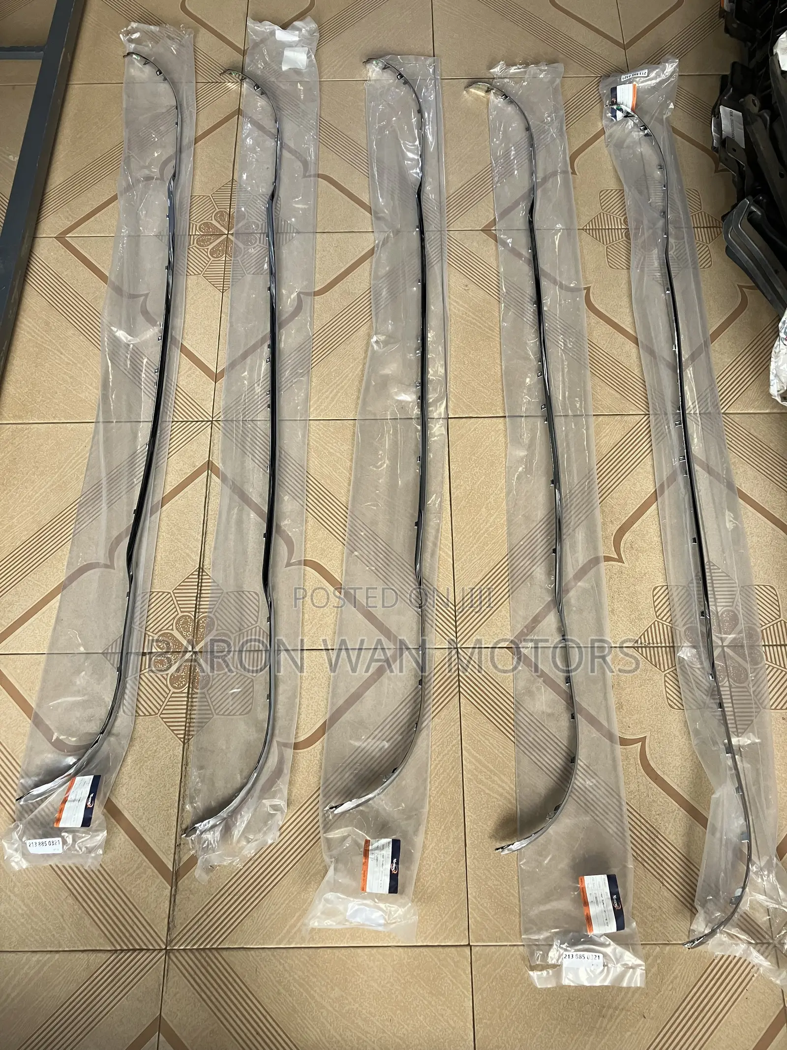 W213 E300 Back Bumper Shinning Old Type Straight and Curve
