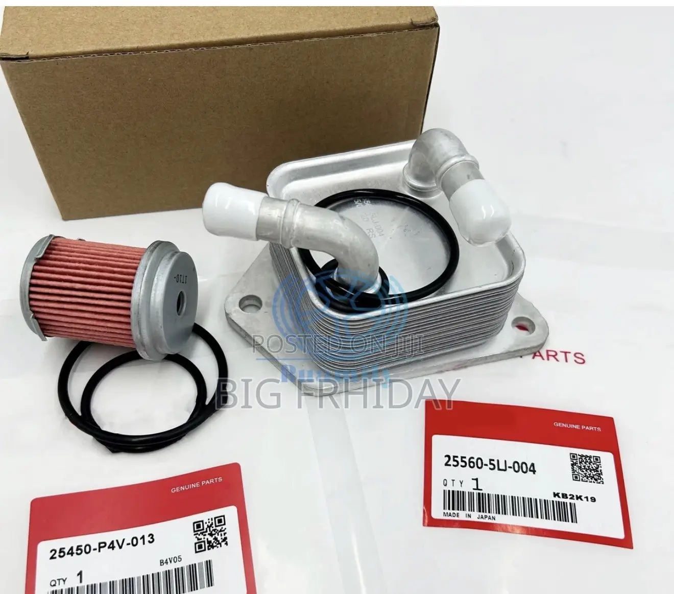 Honda Civic Accord CRV HRV Pilot Fit Original Engine Oil Cooler