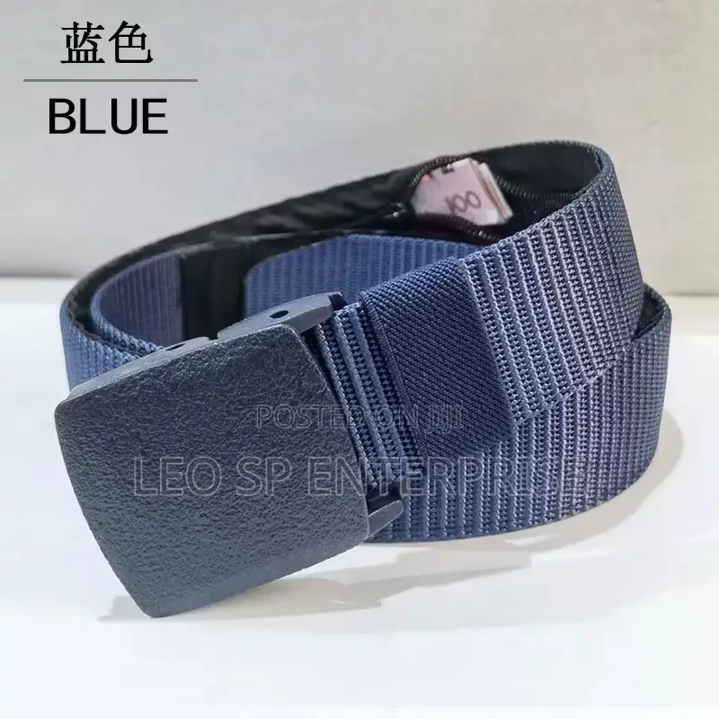 Tactical Belt With Hidden Pocket