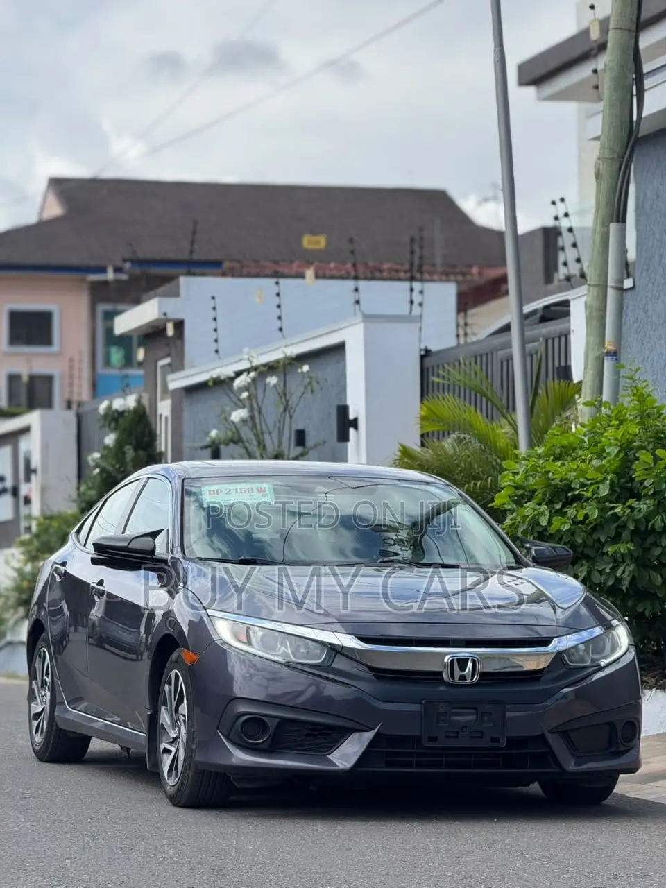 Honda Civic EX 4dr Sedan (2.0L 4cyl) 2017 Gray