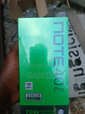 New Infinix Note 40 Pro 256 GB Blue