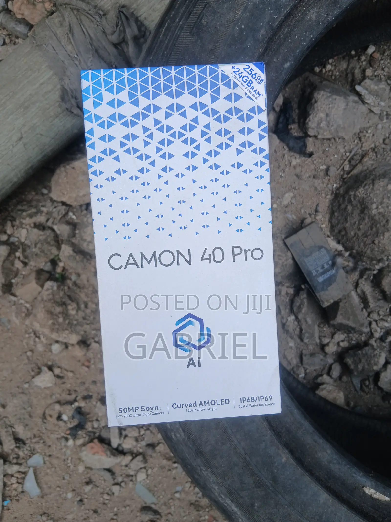 New Tecno Camon 40 Pro 5G 256 GB Blue