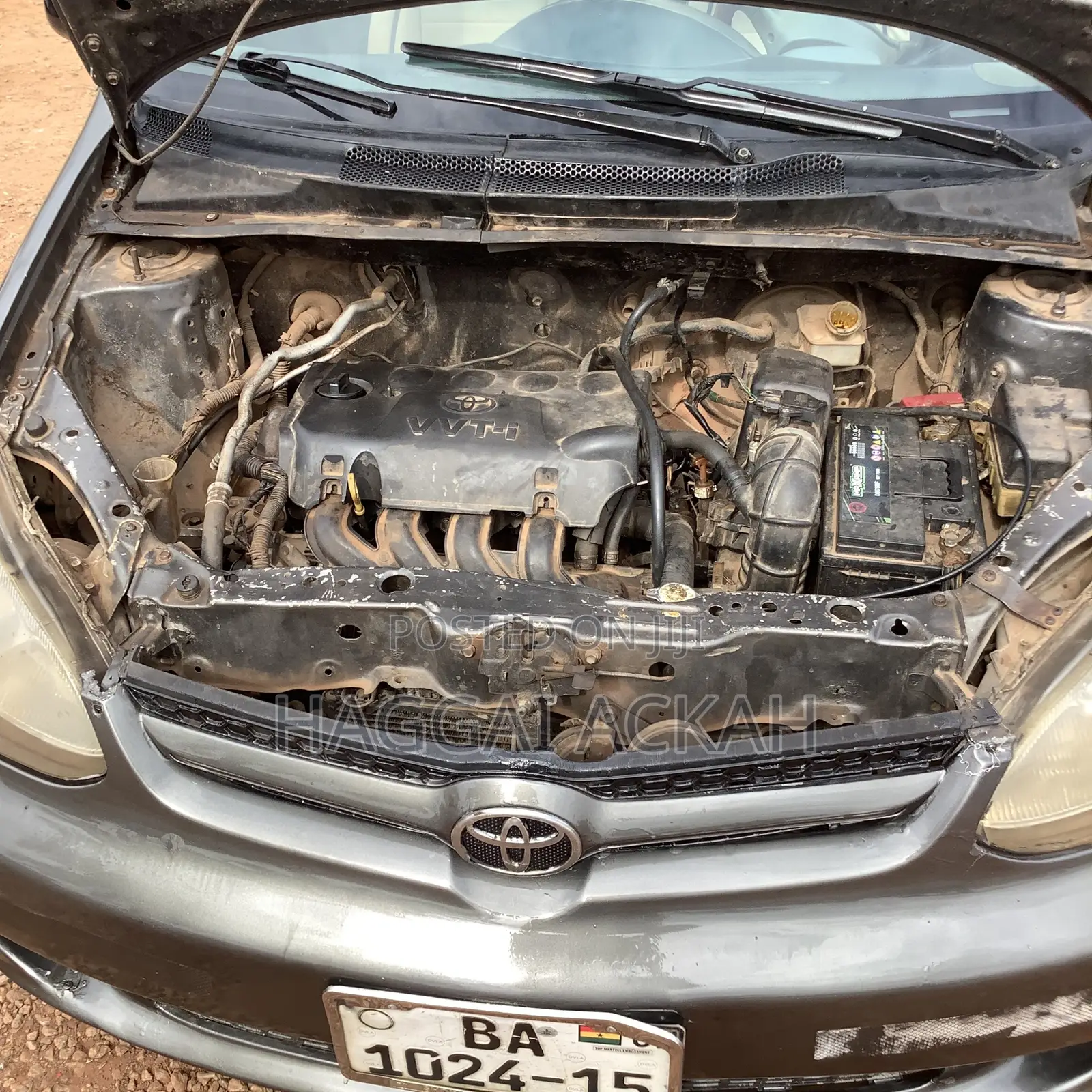 Toyota Echo 2004 Gray