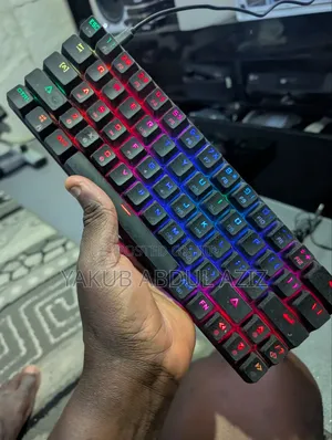 Mini Gaming RGB Keyboard Cable and Bluetooth Support