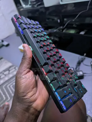 Mini Gaming RGB Keyboard Cable and Bluetooth Support