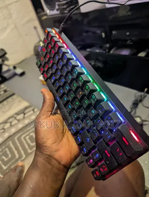 Mini Gaming RGB Keyboard Cable and Bluetooth Support