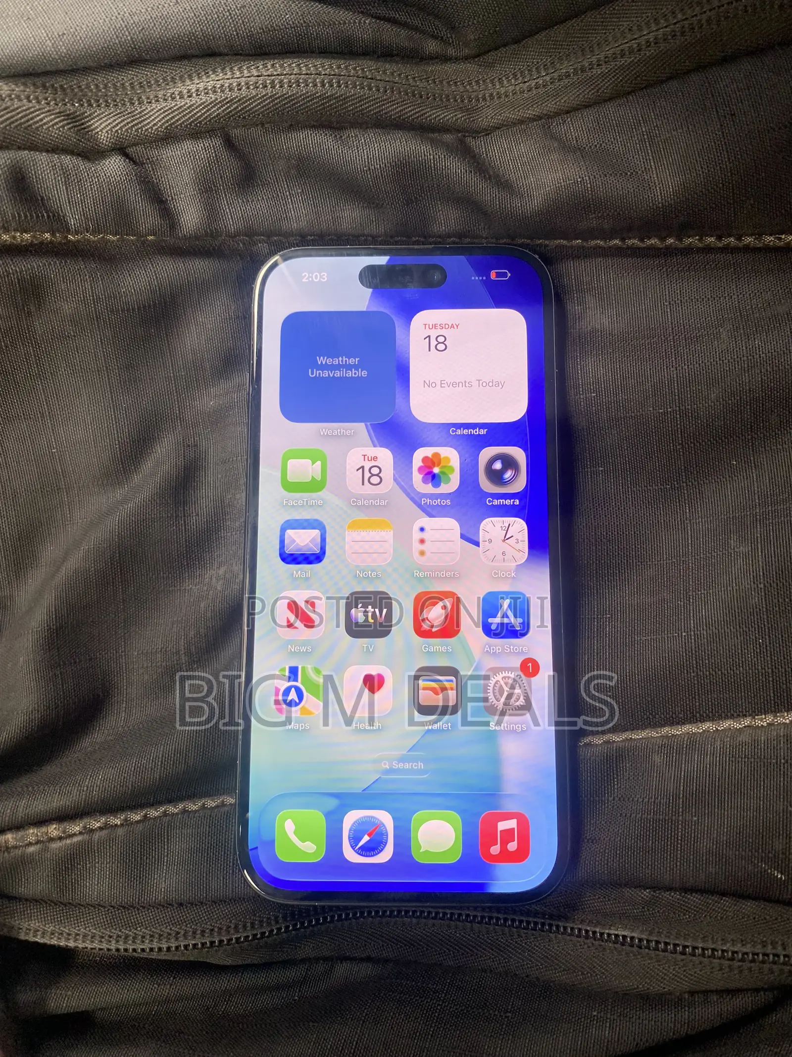 Apple iPhone 15 128 GB Black