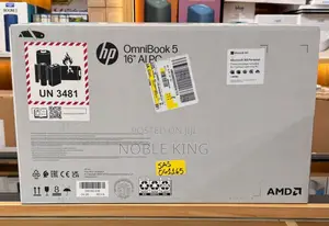 New Laptop HP OmniBook 5 16" 16GB AMD Ryzen 7 SSD 1T