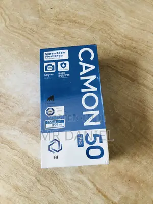 New Tecno Camon 50 Pro 256 GB Black