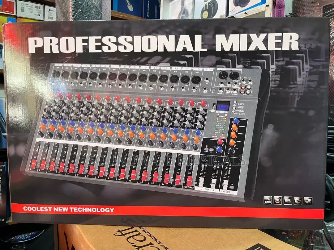 Professional Mixer 17 Channel Available (Raw Mixer)