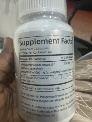 Ashwaganda Extra Strength 120 Caps