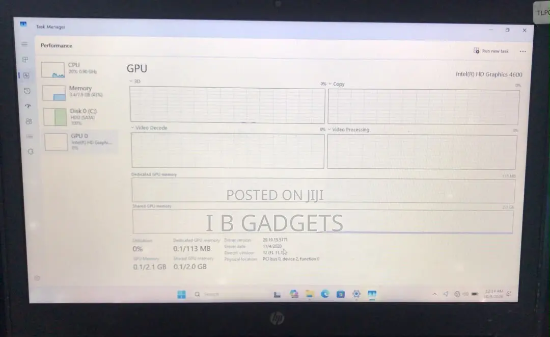 Laptop HP 650 G1 8GB Intel Core i3 HDD+SSD 500GB