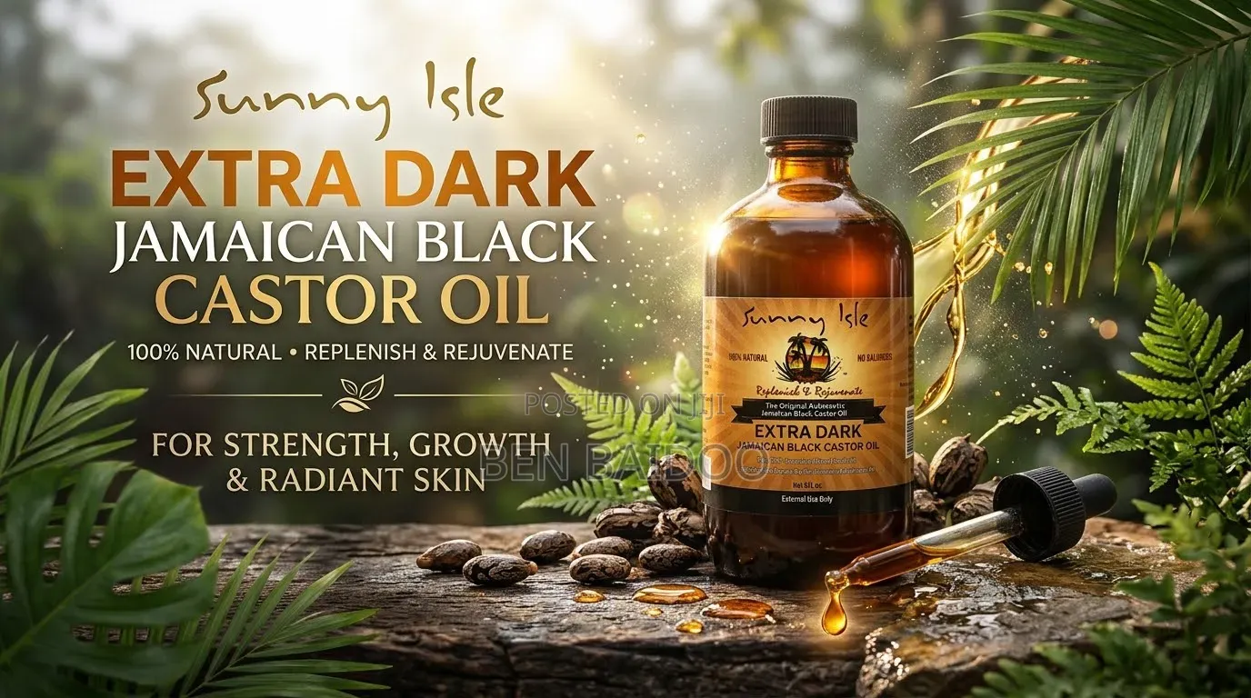 Jamaican Black Castor Oil Large(Stronger Hair)