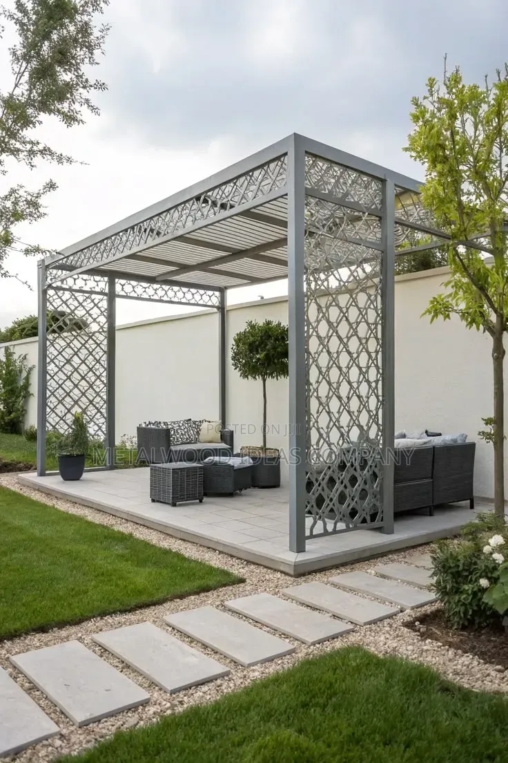 Metal Pergolas, Carports & Outdoor Shade Structures