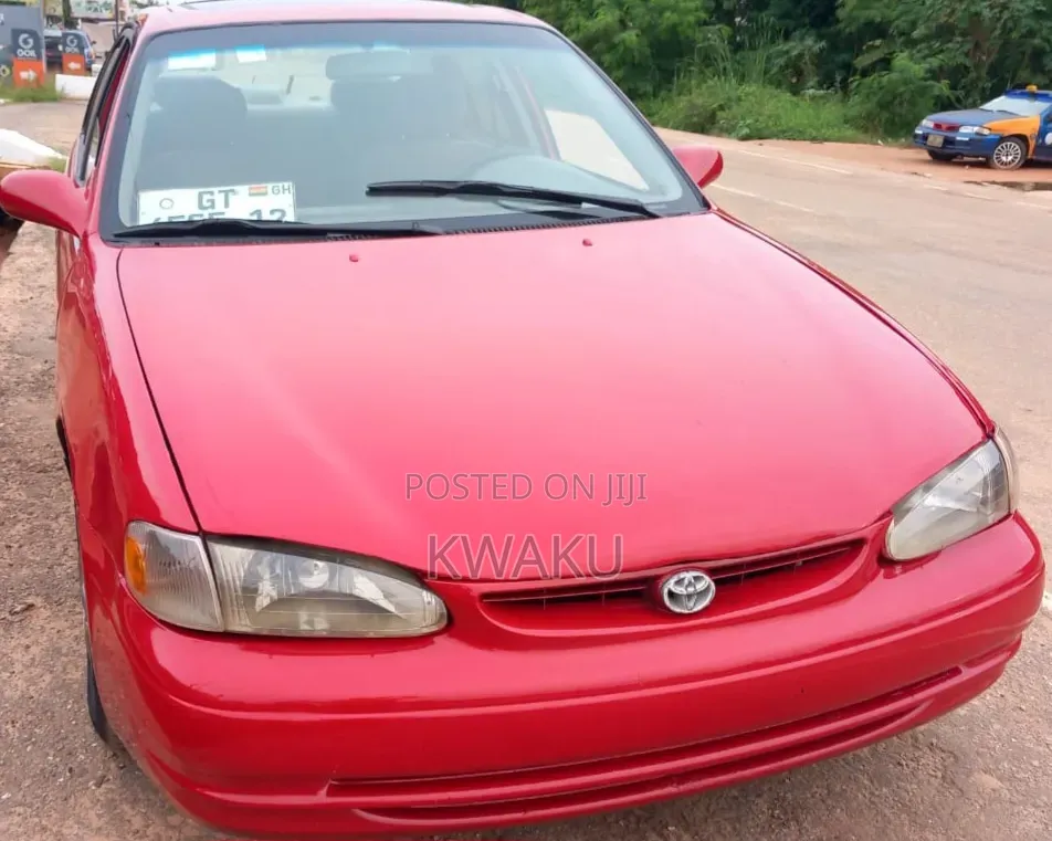 Chevrolet Prizm Automatic 2002 Red