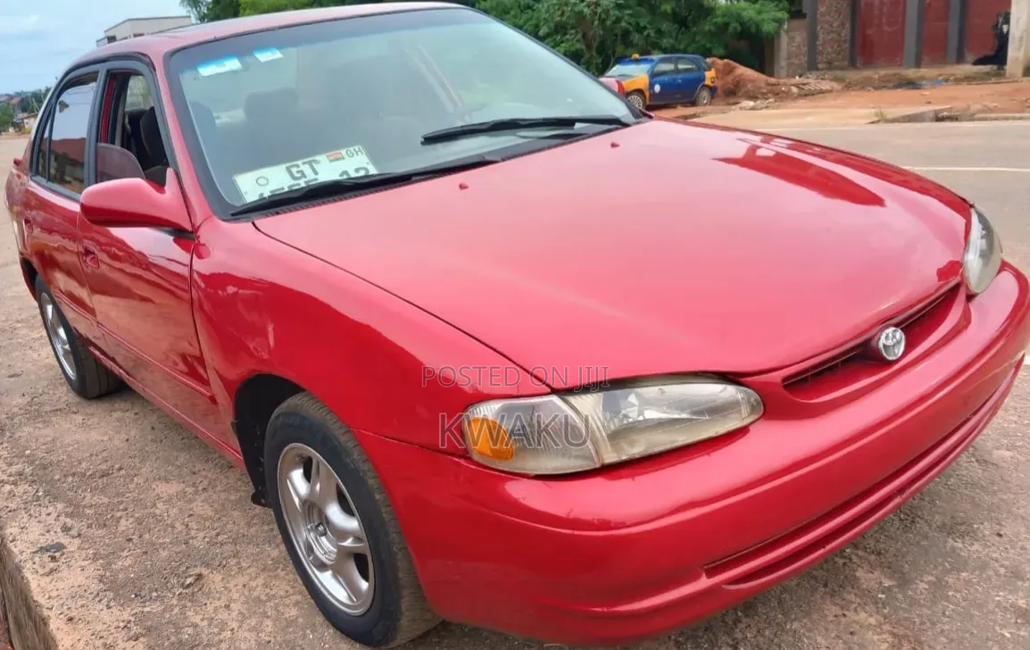 Chevrolet Prizm Automatic 2002 Red