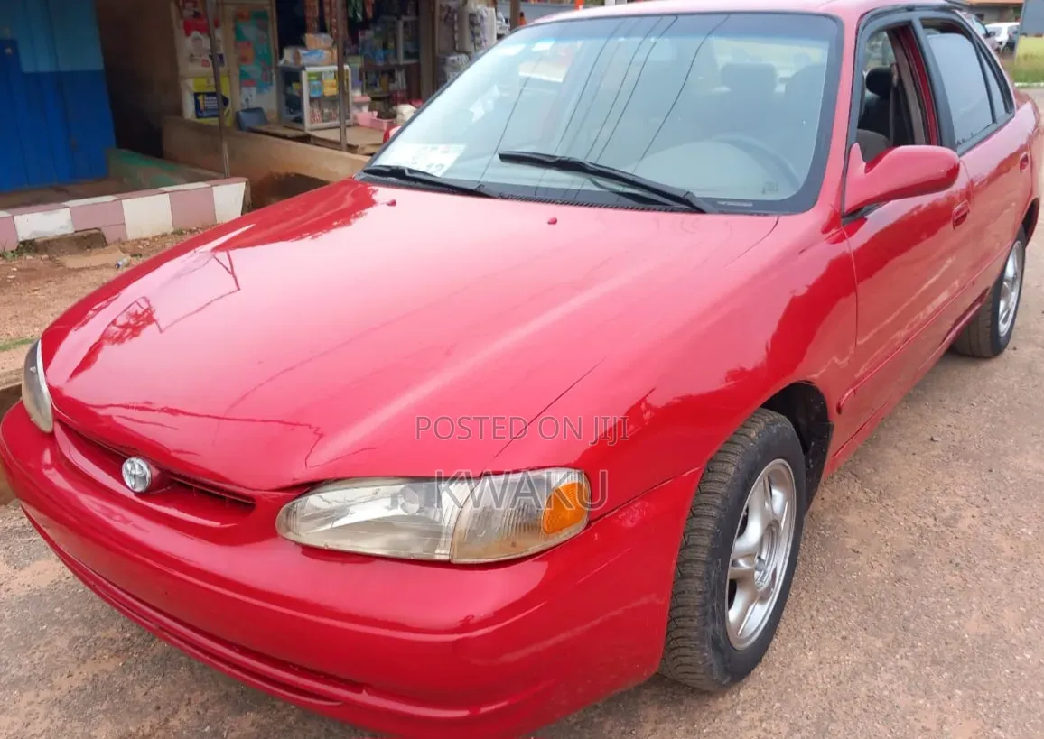 Chevrolet Prizm Automatic 2002 Red