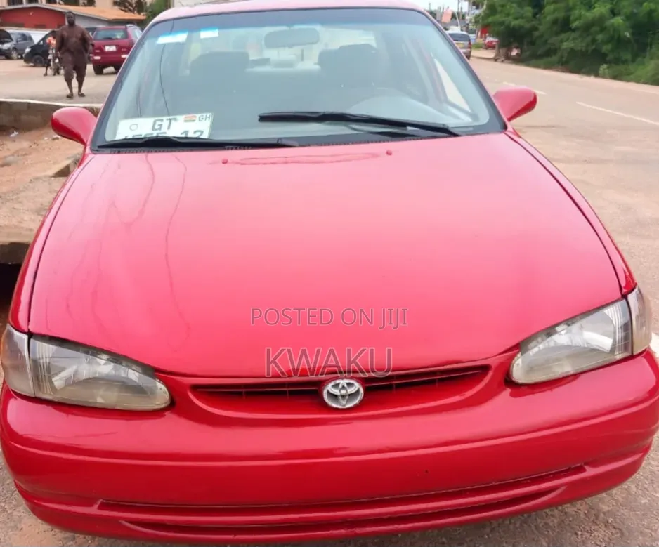 Chevrolet Prizm Automatic 2002 Red