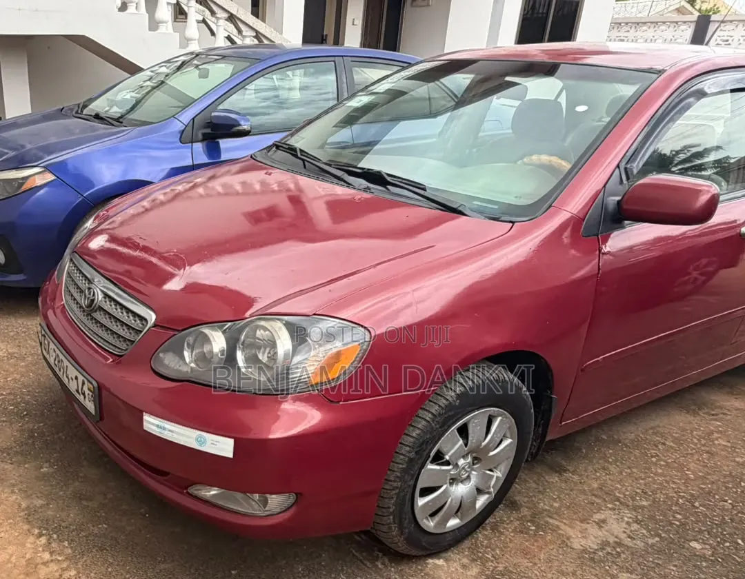 Toyota Corolla 2006 Red