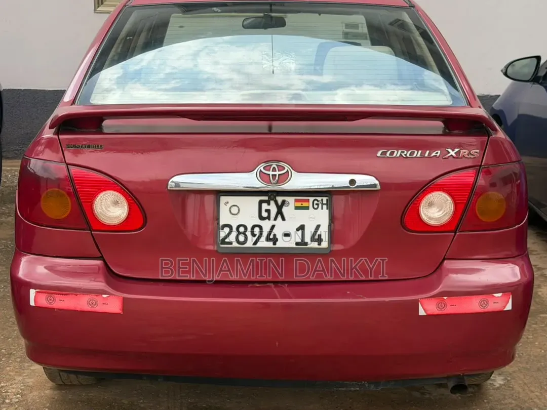 Toyota Corolla 2006 Red