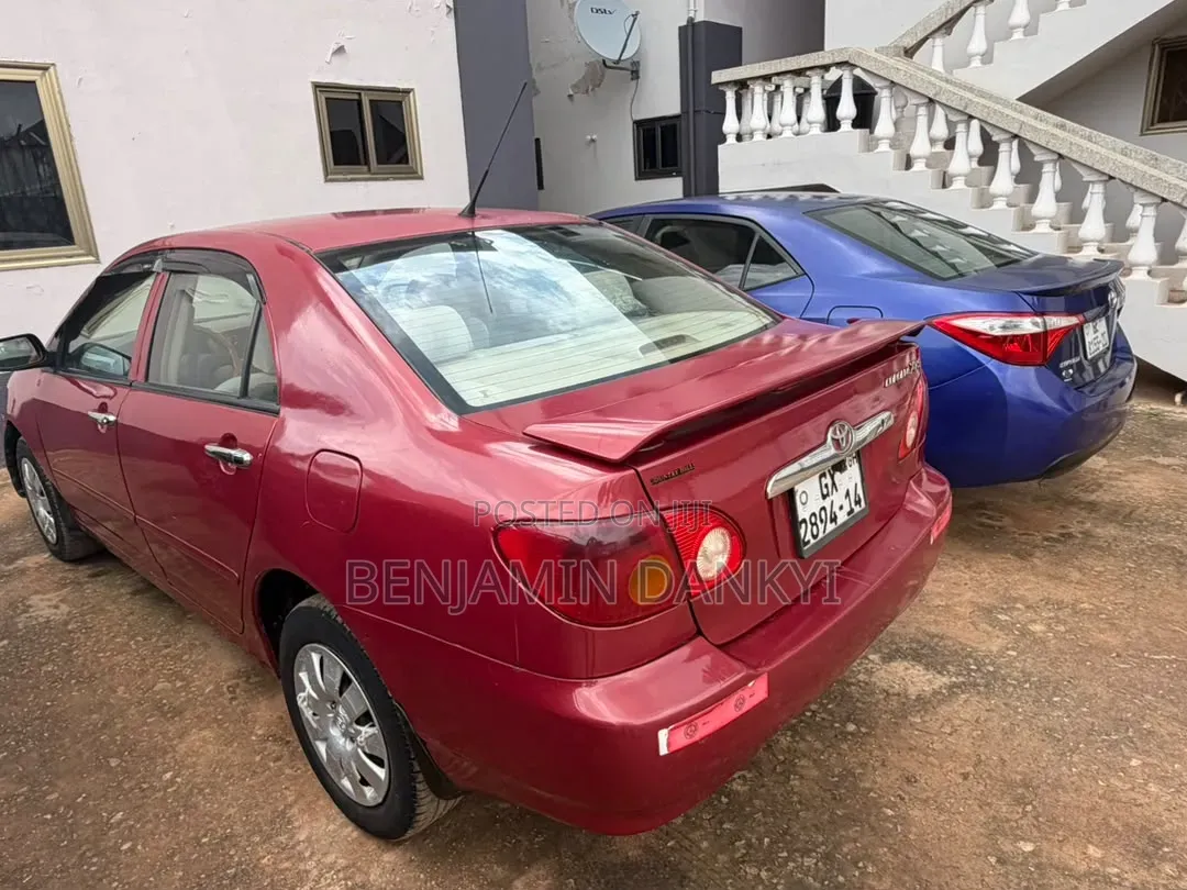 Toyota Corolla 2006 Red
