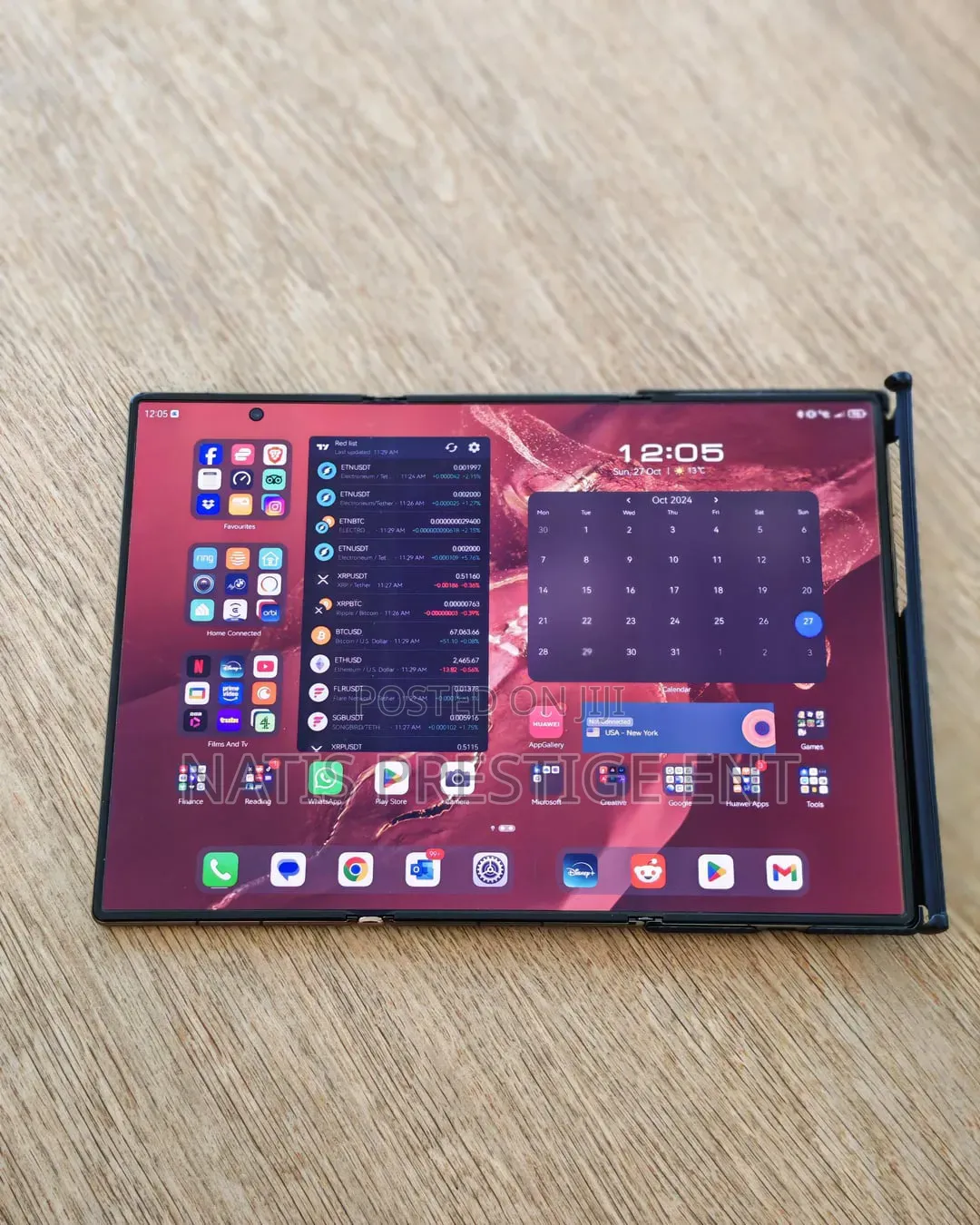 New Huawei Mate XT Ultimate Design 1 TB Black