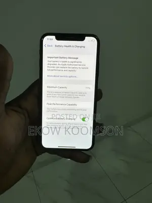 Apple iPhone X 64 GB Black
