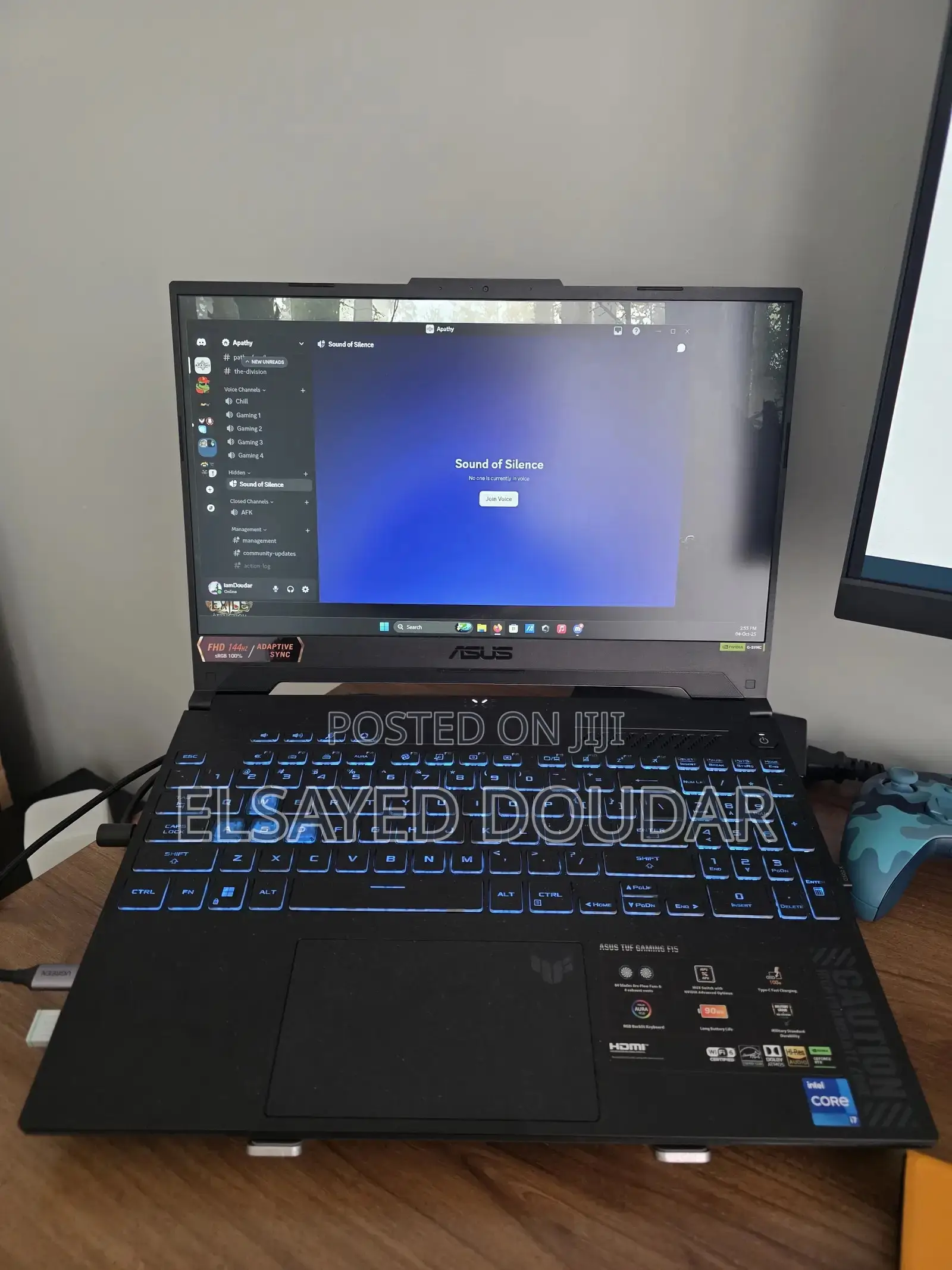 Laptop Asus TUF Gaming F15 16GB Intel Core i7 SSD 1T