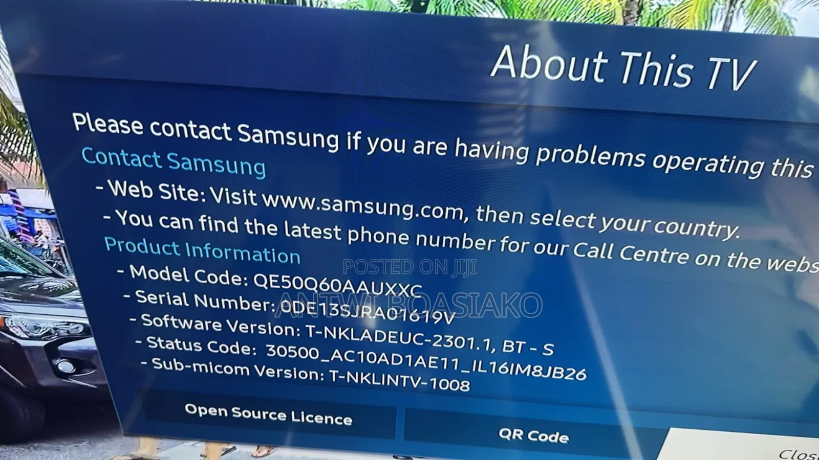 Samsung Original Qled 4k Smart TV (Q60aa)