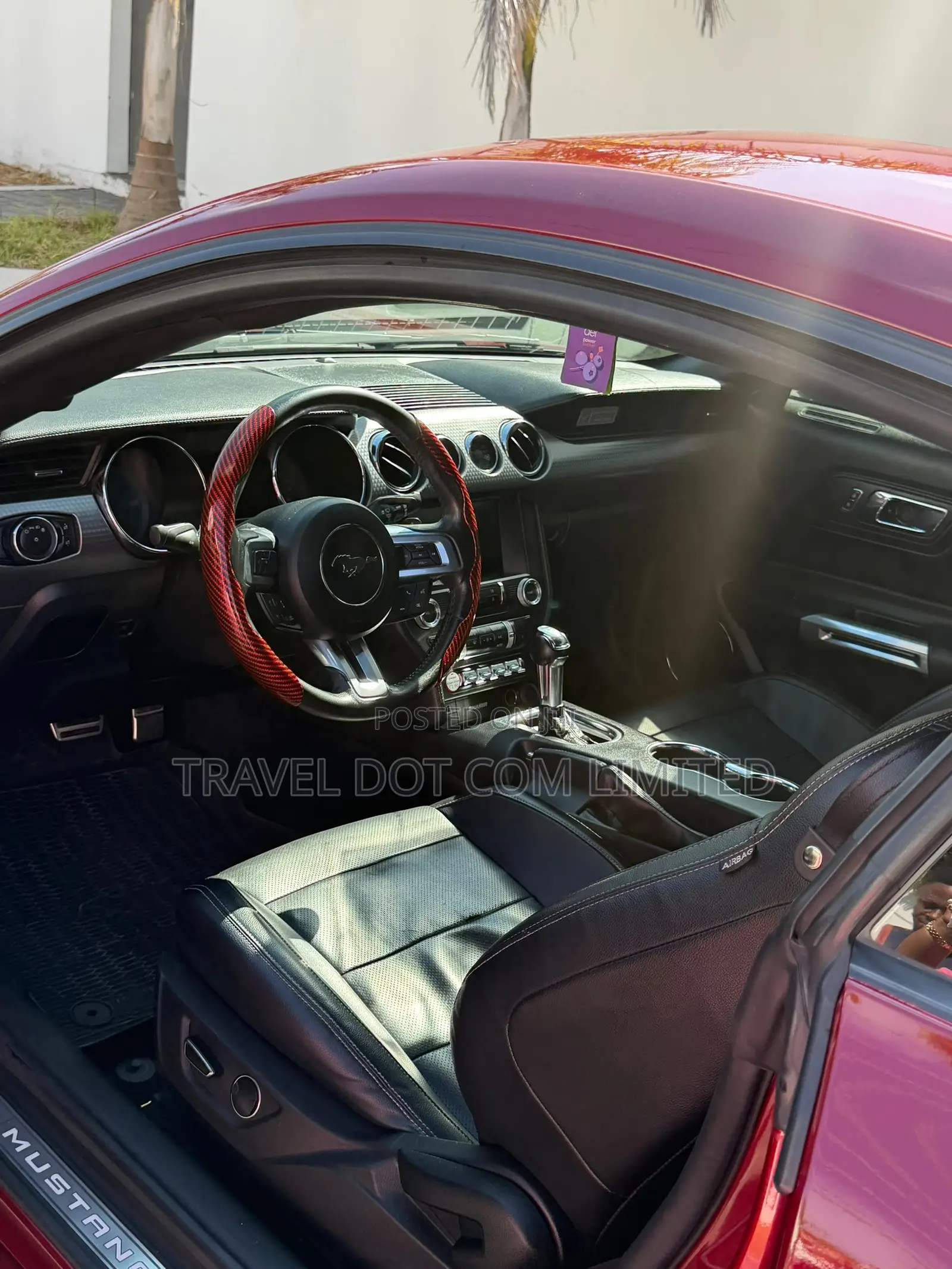 Ford Mustang EcoBoost Premium Fastback 2017 Burgundy