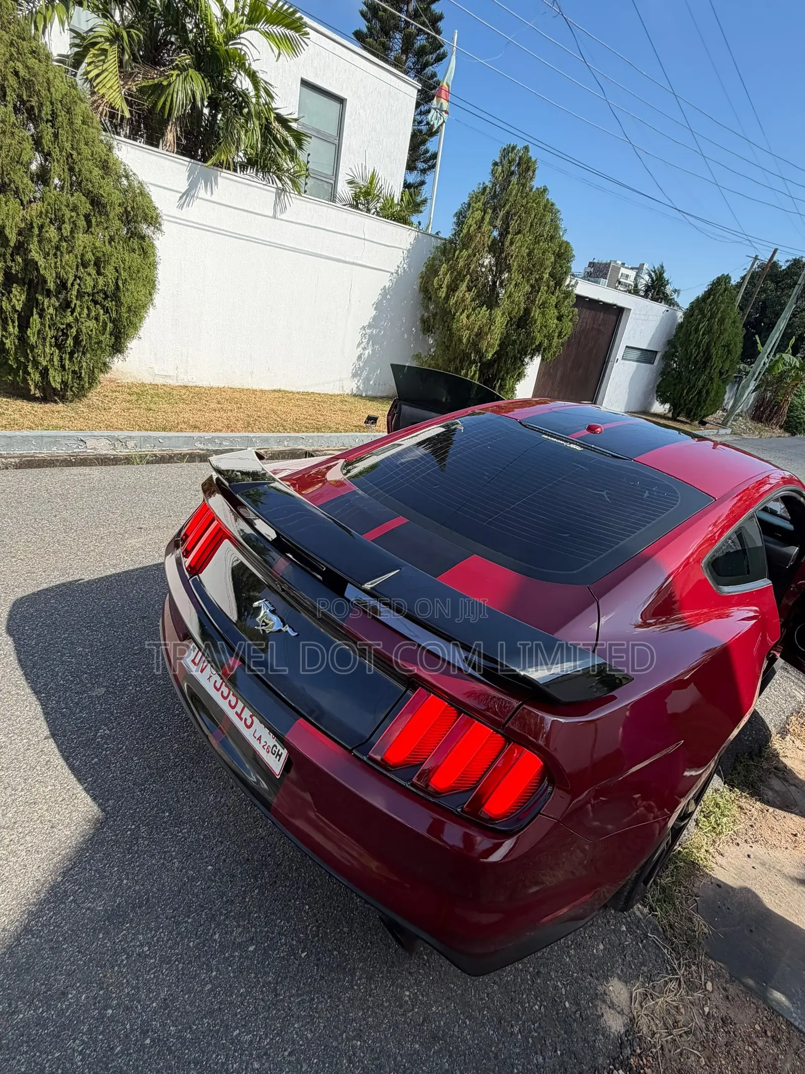 Ford Mustang EcoBoost Premium Fastback 2017 Burgundy