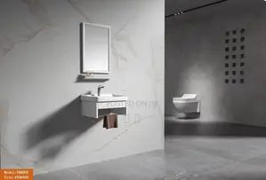 Mini Bathroom Caibinet With Mirror and Basin