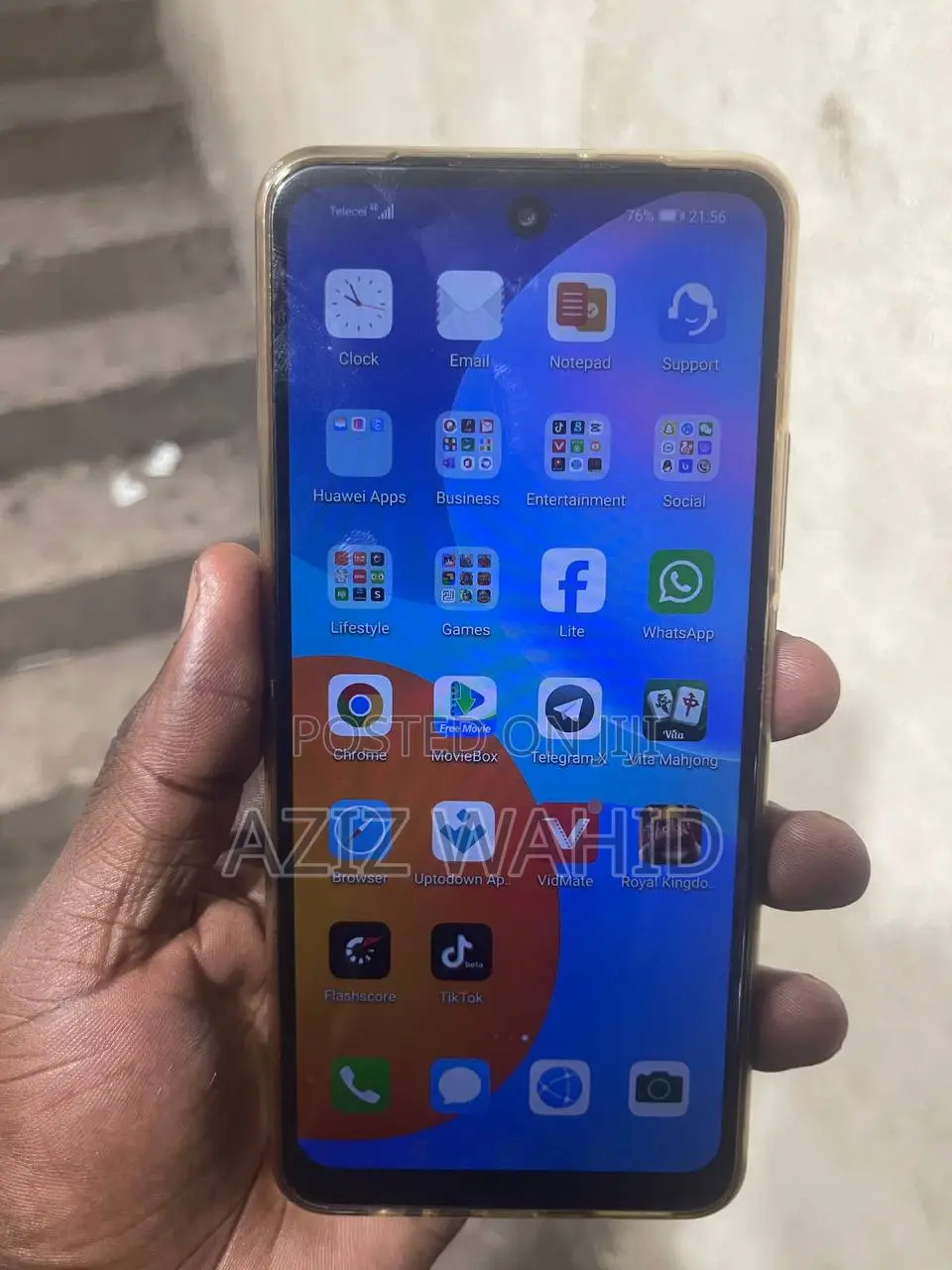 New Huawei P Smart 2021 128 GB Gold