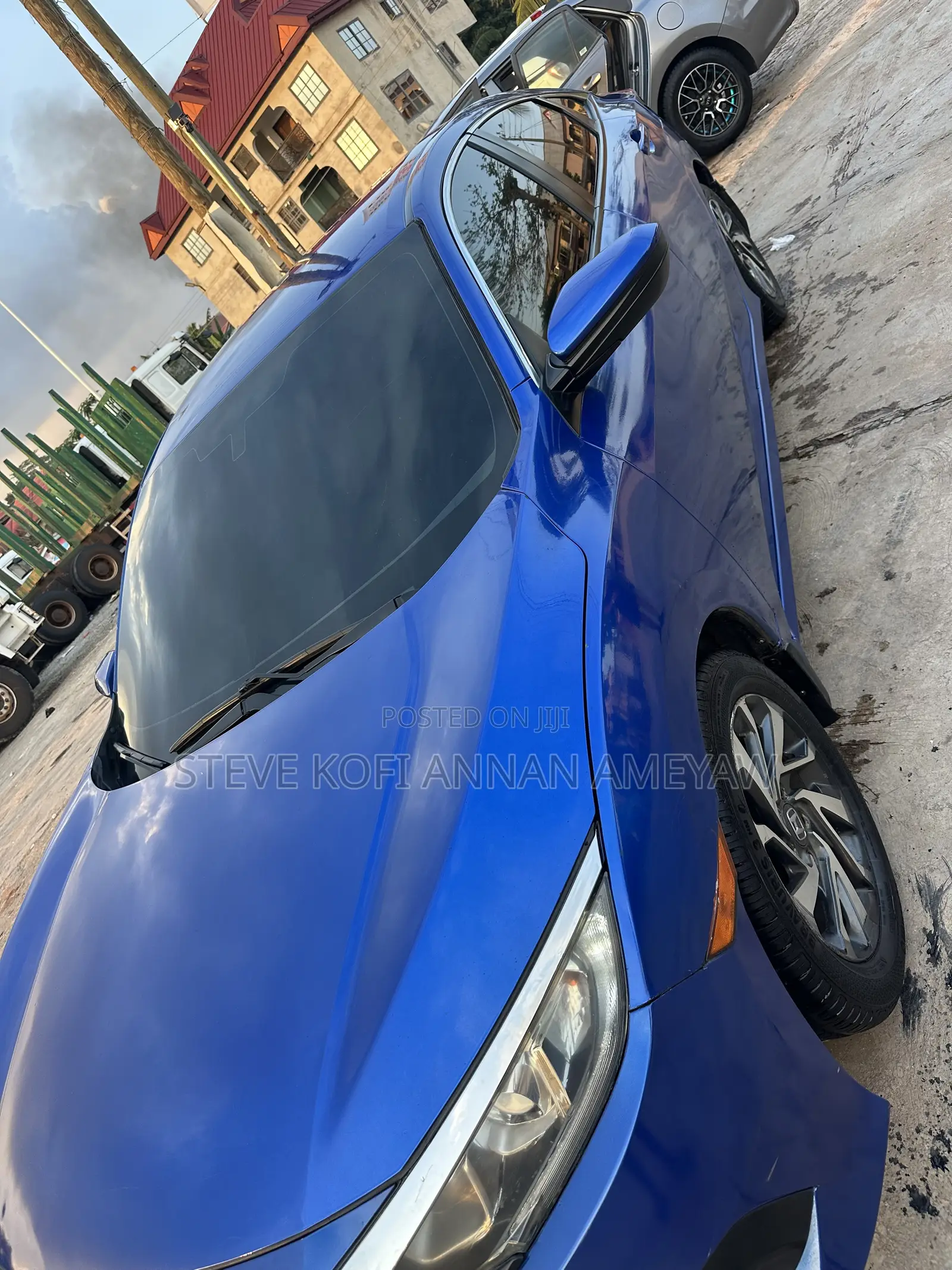 Honda Civic EX 4dr Sedan (2.0L 4cyl) 2017 Blue